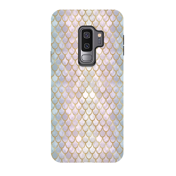 Galaxy S9 plus StrongFit Pretty Mermaid Scales 22 by Angelika Parker