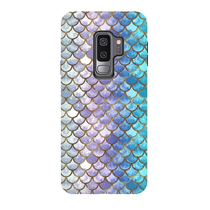 Galaxy S9 plus StrongFit Pretty Mermaid Scales 38 by Angelika Parker