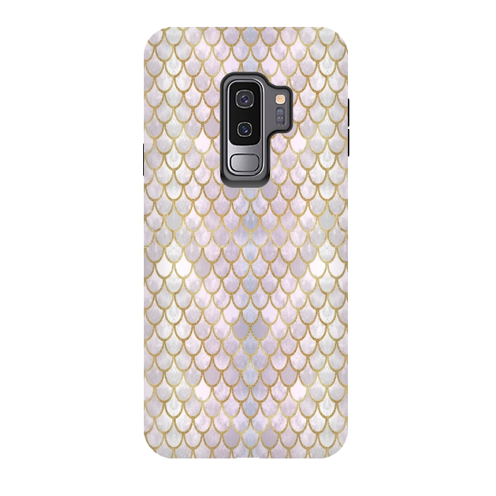 Galaxy S9 plus StrongFit Pretty Mermaid Scales 40 by Angelika Parker