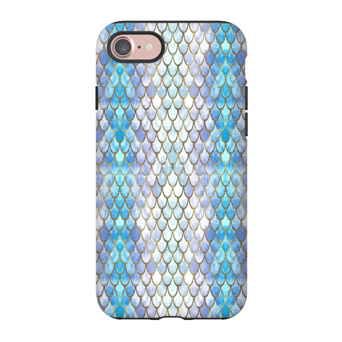 iPhone 7 StrongFit Pretty Mermaid Scales 41 by Angelika Parker