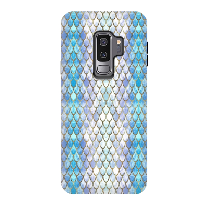 Galaxy S9 plus StrongFit Pretty Mermaid Scales 41 by Angelika Parker