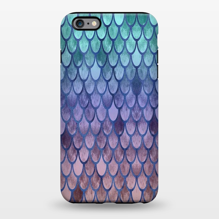 iPhone 6/6s plus StrongFit Pretty Mermaid Scales 99 by Angelika Parker