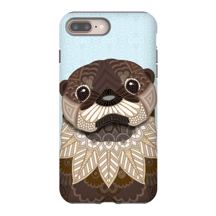 iPhone 7 plus StrongFit Otterly Cute by Angelika Parker