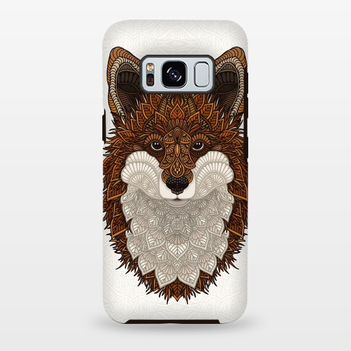 Galaxy S8 plus StrongFit Red Fox by Angelika Parker