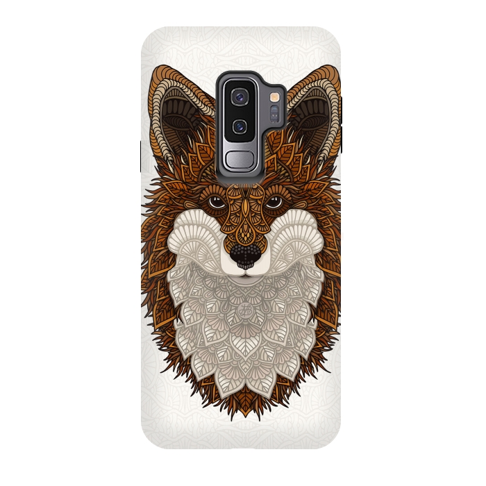 Galaxy S9 plus StrongFit Red Fox by Angelika Parker