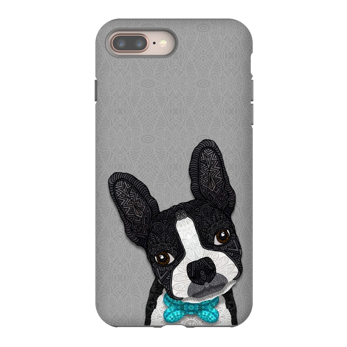 iPhone 7 plus StrongFit Bow Tie Boston by Angelika Parker