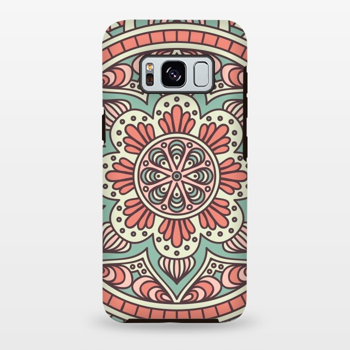 Galaxy S8 plus StrongFit Geometric Multicolor Motifs by Bledi