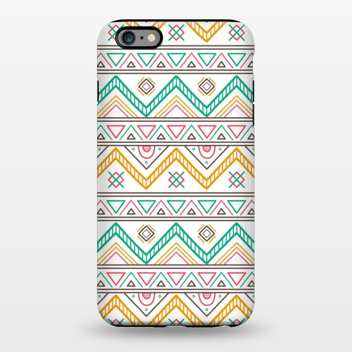 iPhone 6/6s plus StrongFit Geometric Multicolor Motifs 2 by Bledi