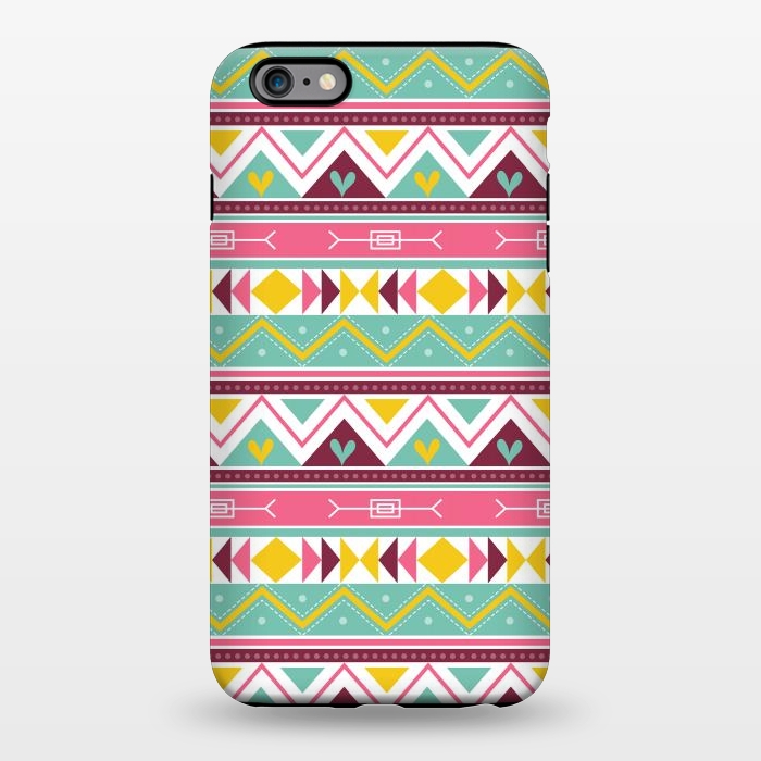 iPhone 6/6s plus StrongFit Geometric Multicolor Motifs 3 by Bledi