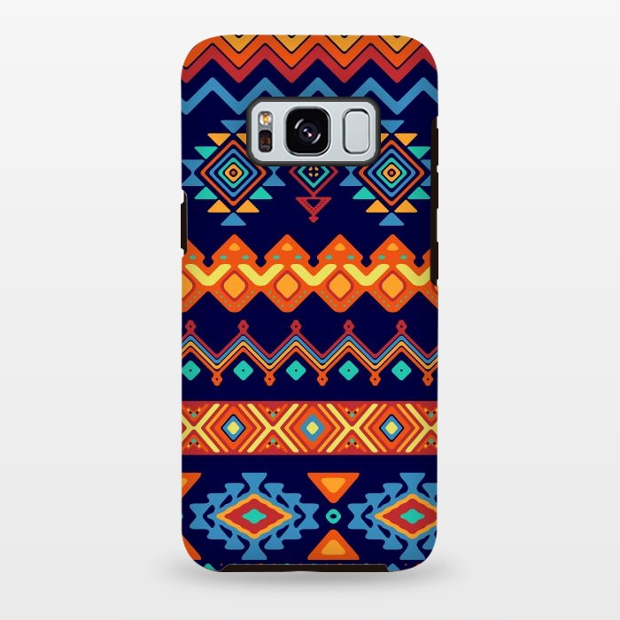Galaxy S8 plus StrongFit Geometric Multicolor Motifs 4 by Bledi