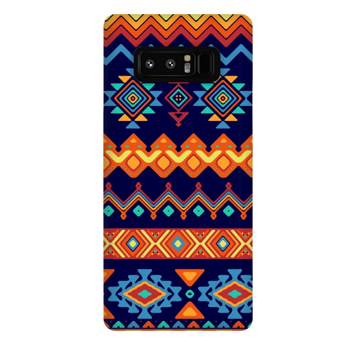 Galaxy Note 8 StrongFit Geometric Multicolor Motifs 4 by Bledi