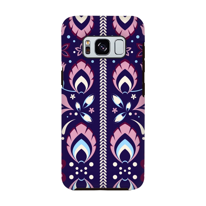 Galaxy S8 StrongFit Geometric Multicolor Motifs 5 by Bledi