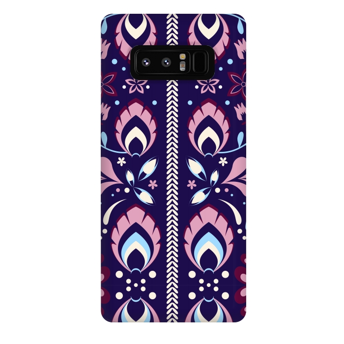 Galaxy Note 8 StrongFit Geometric Multicolor Motifs 5 by Bledi
