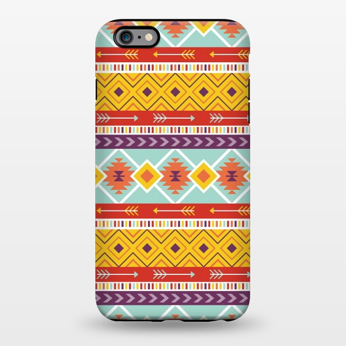 iPhone 6/6s plus StrongFit Geometric Multicolor Motifs 6 by Bledi