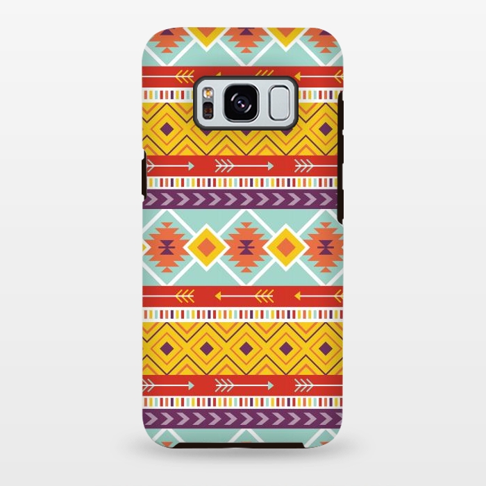 Galaxy S8 plus StrongFit Geometric Multicolor Motifs 6 by Bledi