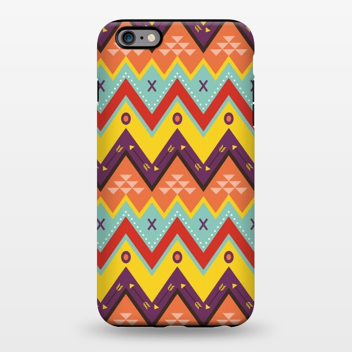 iPhone 6/6s plus StrongFit Geometric Multicolor Motifs 8 by Bledi