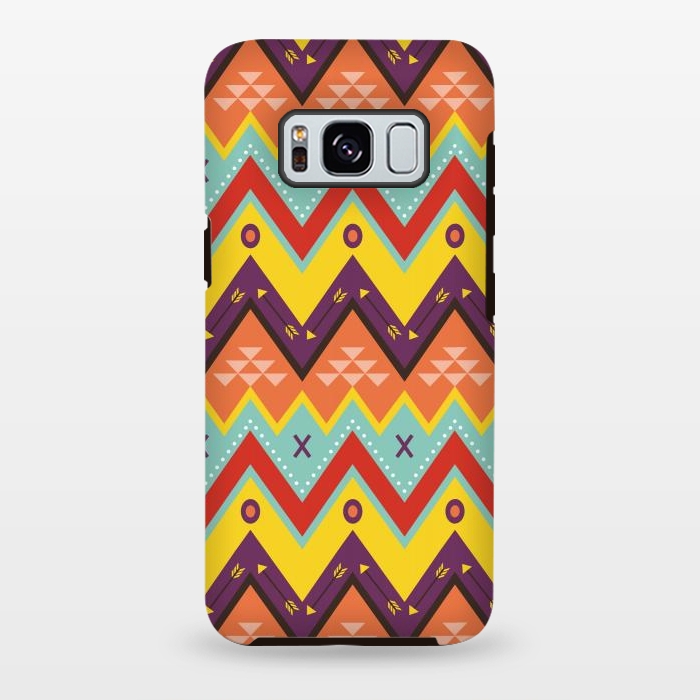 Galaxy S8 plus StrongFit Geometric Multicolor Motifs 8 by Bledi