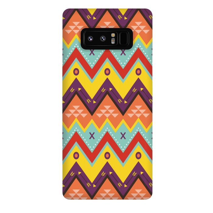 Galaxy Note 8 StrongFit Geometric Multicolor Motifs 8 by Bledi