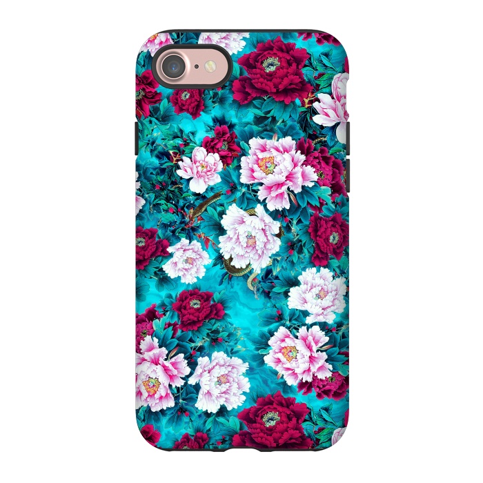 iPhone 7 StrongFit Peonies by Riza Peker