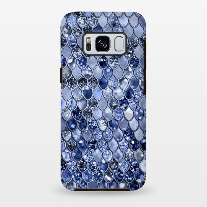 Galaxy S8 plus StrongFit Ocean Blue Glamour Mermaid Scales by  Utart