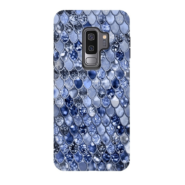 Galaxy S9 plus StrongFit Ocean Blue Glamour Mermaid Scales by  Utart
