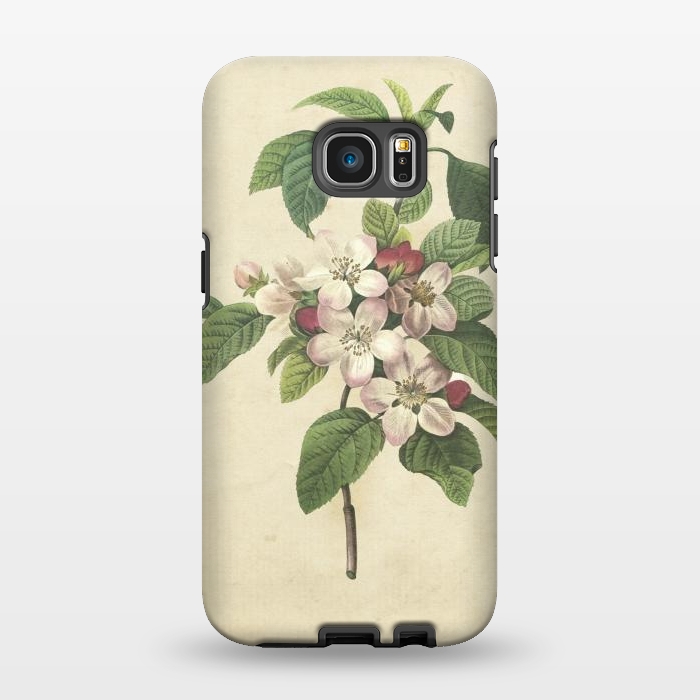 Galaxy S7 EDGE StrongFit Vintage Apple Blossom Painting by Andrea Haase