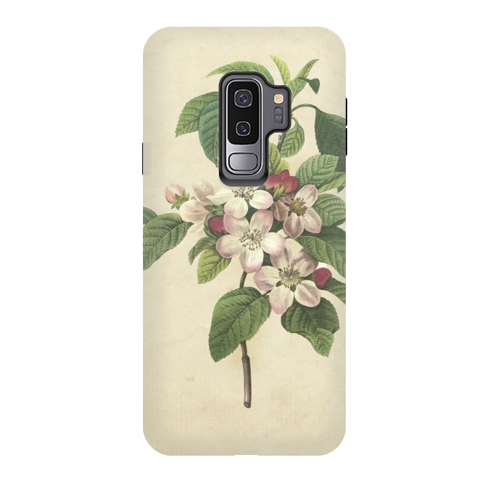 Galaxy S9 plus StrongFit Vintage Apple Blossom Painting by Andrea Haase