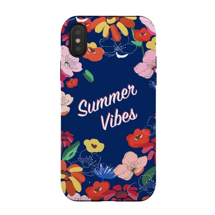 iPhone Xs / X StrongFit Summer Vibes 2 by MUKTA LATA BARUA