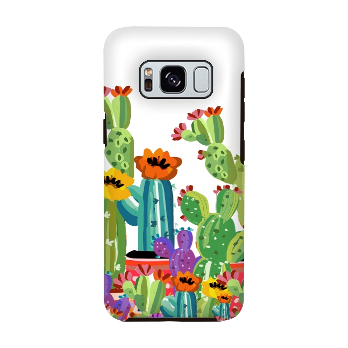 Galaxy S8 StrongFit cactus land by MUKTA LATA BARUA