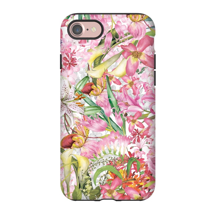 iPhone 7 StrongFit Flower Jungle by  Utart