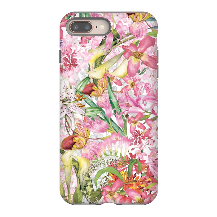 iPhone 7 plus StrongFit Flower Jungle by  Utart