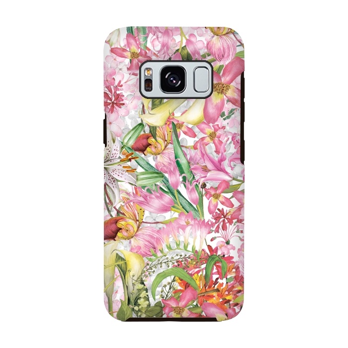 Galaxy S8 StrongFit Flower Jungle by  Utart