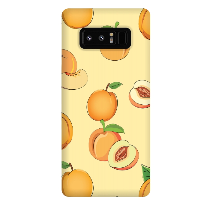 Galaxy Note 8 StrongFit Peach Pattern by Bledi