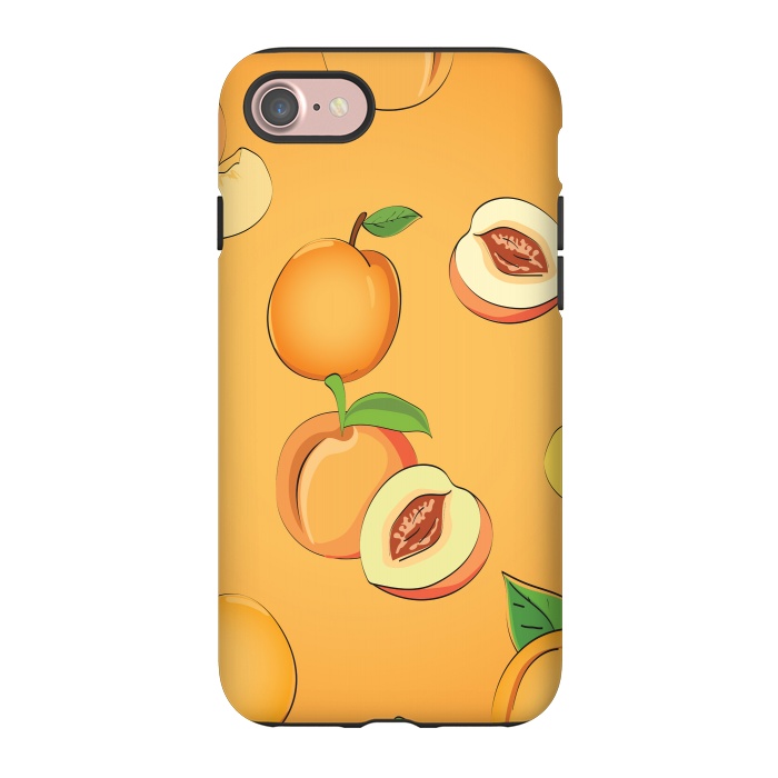 iPhone 7 StrongFit Peach Pattern 3 by Bledi