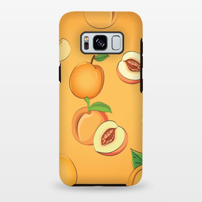 Galaxy S8 plus StrongFit Peach Pattern 3 by Bledi