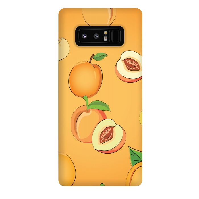 Galaxy Note 8 StrongFit Peach Pattern 3 by Bledi
