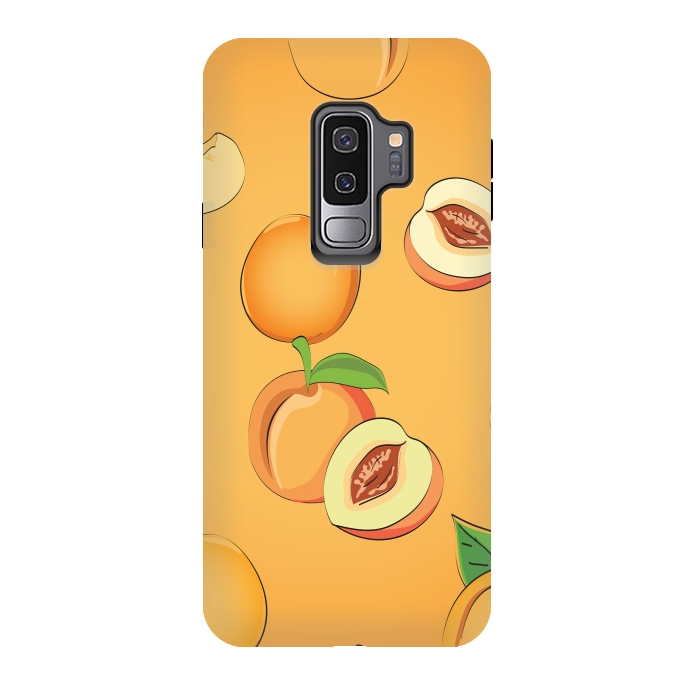 Galaxy S9 plus StrongFit Peach Pattern 3 by Bledi
