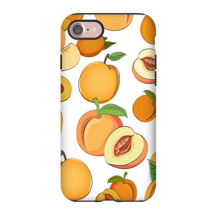 iPhone 7 StrongFit Peach Pattern 2 by Bledi