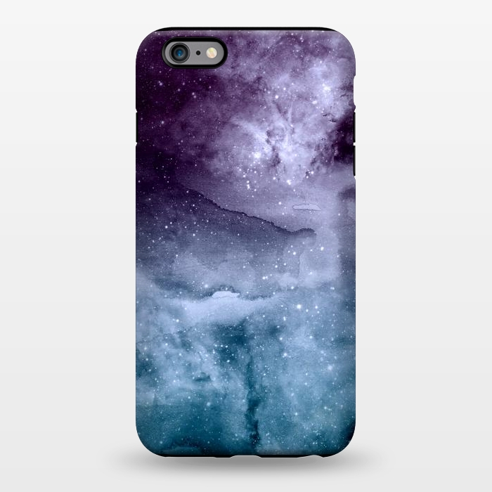 iPhone 6/6s plus StrongFit Watercolor and nebula abstract design by InovArts