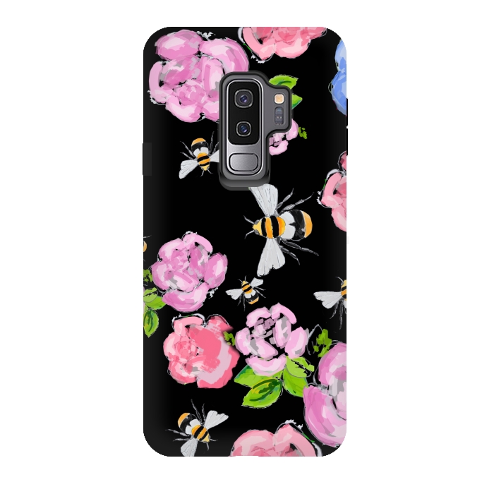 Galaxy S9 plus StrongFit Dark Blooms by MUKTA LATA BARUA