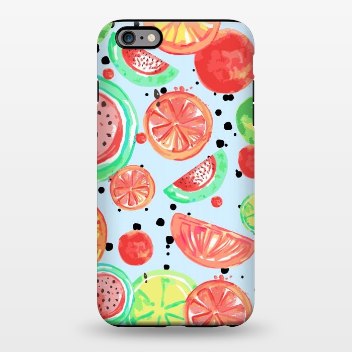 iPhone 6/6s plus StrongFit Fruit Crush Print by MUKTA LATA BARUA