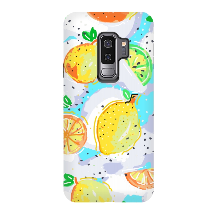 Galaxy S9 plus StrongFit Lemon Crush by MUKTA LATA BARUA