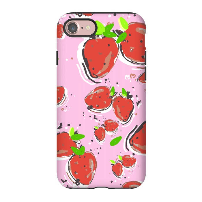 iPhone 7 StrongFit Strawberry Crush New by MUKTA LATA BARUA