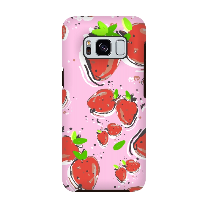 Galaxy S8 StrongFit Strawberry Crush New by MUKTA LATA BARUA