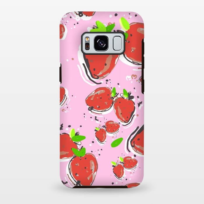 Galaxy S8 plus StrongFit Strawberry Crush New by MUKTA LATA BARUA