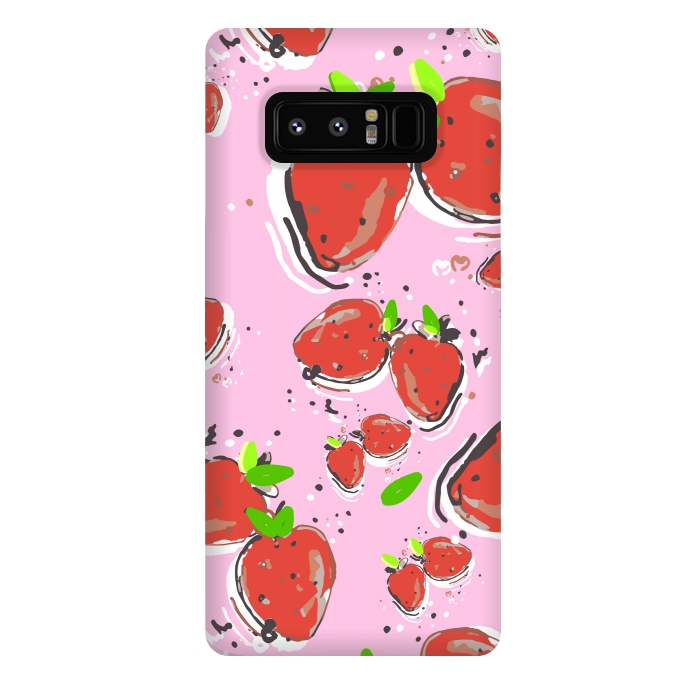 Galaxy Note 8 StrongFit Strawberry Crush New by MUKTA LATA BARUA
