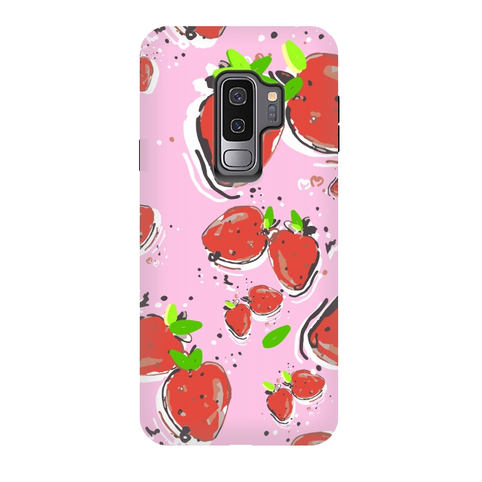 Galaxy S9 plus StrongFit Strawberry Crush New by MUKTA LATA BARUA