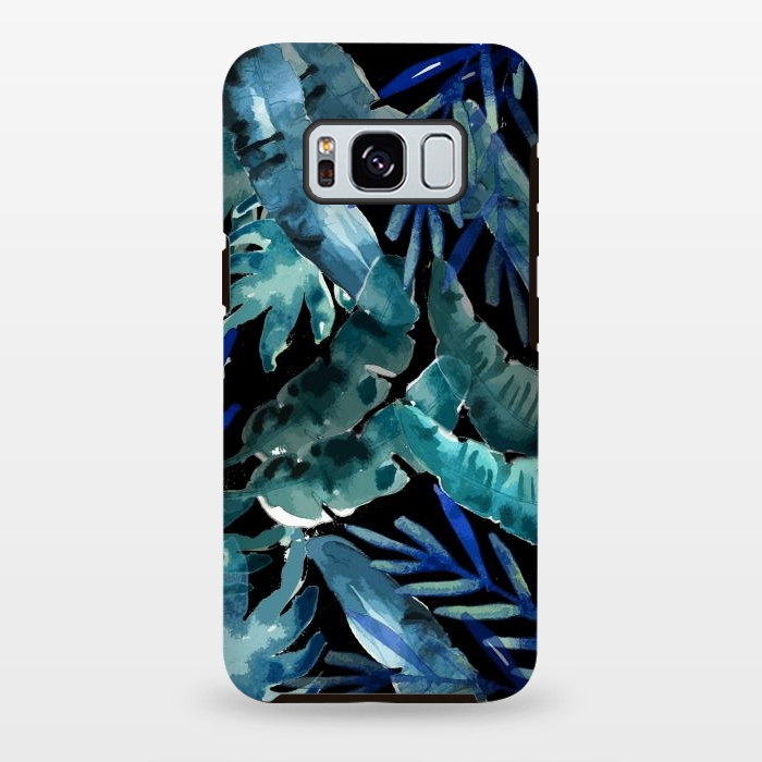 Galaxy S8 plus StrongFit Tropical Mix Black by MUKTA LATA BARUA