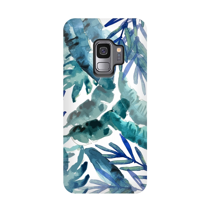 Galaxy S9 StrongFit Tropical Mix White by MUKTA LATA BARUA