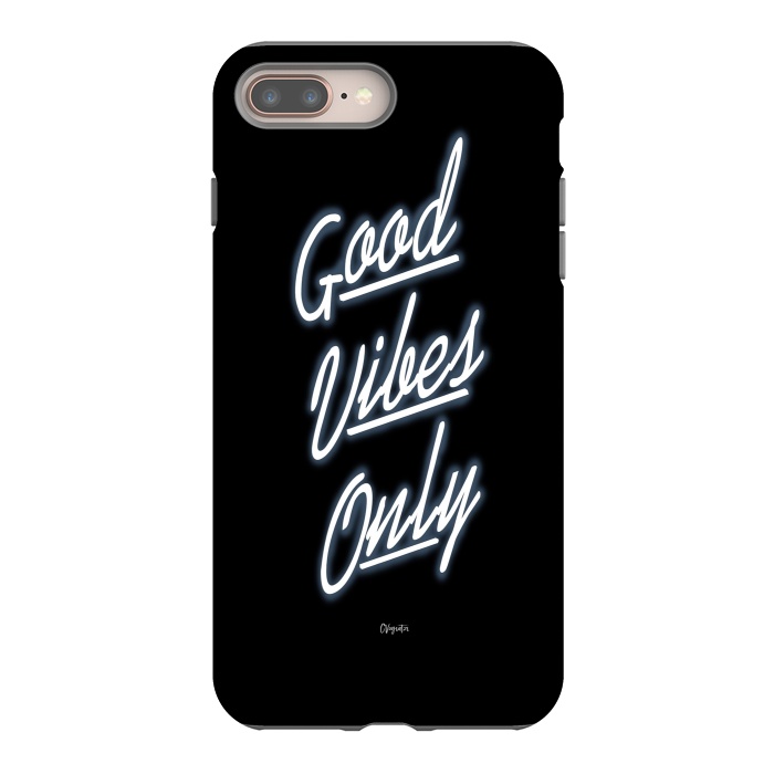iPhone 7 plus StrongFit Good Vibes Only by ''CVogiatzi.